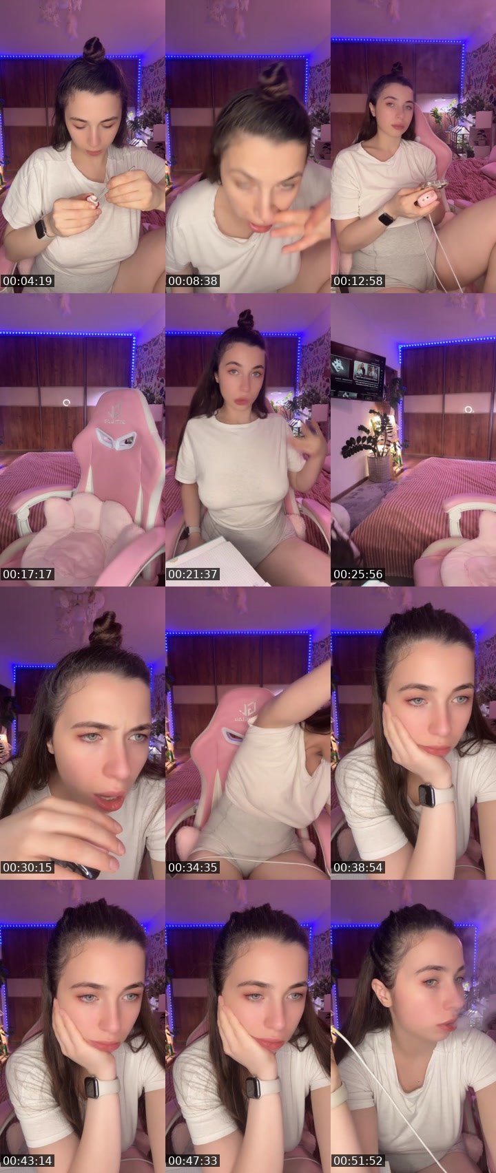 Contact-sheet preview of 👑SillyGoose 🪿's Liveme recording