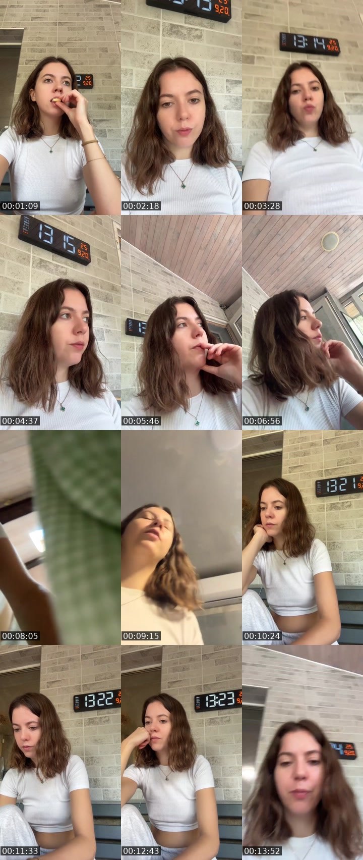 Contact-sheet preview of Eva Loves 🇺🇦💋's Liveme recording