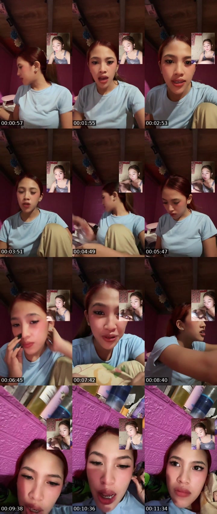 Contact-sheet preview of 🍃👸Nova🧜's Liveme recording