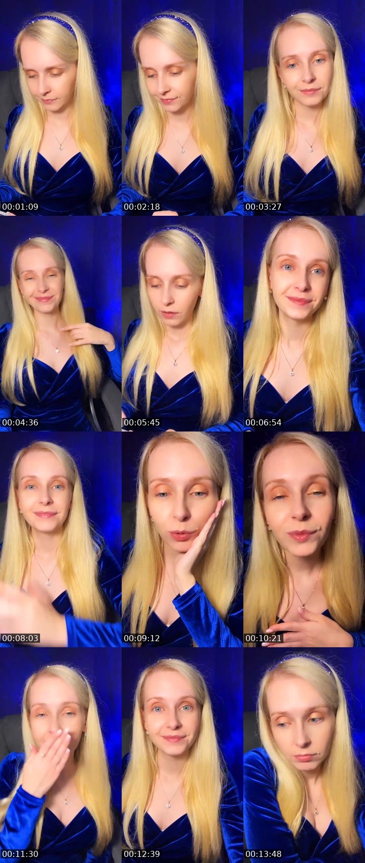 Contact-sheet preview of Angel⭐️Sky🇺🇦's Liveme recording