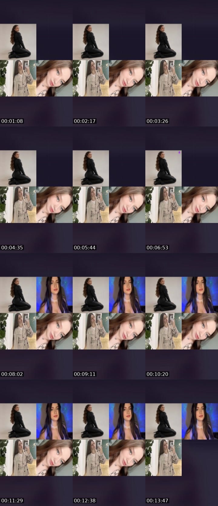 Contact-sheet preview of _🇧🇪Rapunzel🇺🇦's Liveme recording