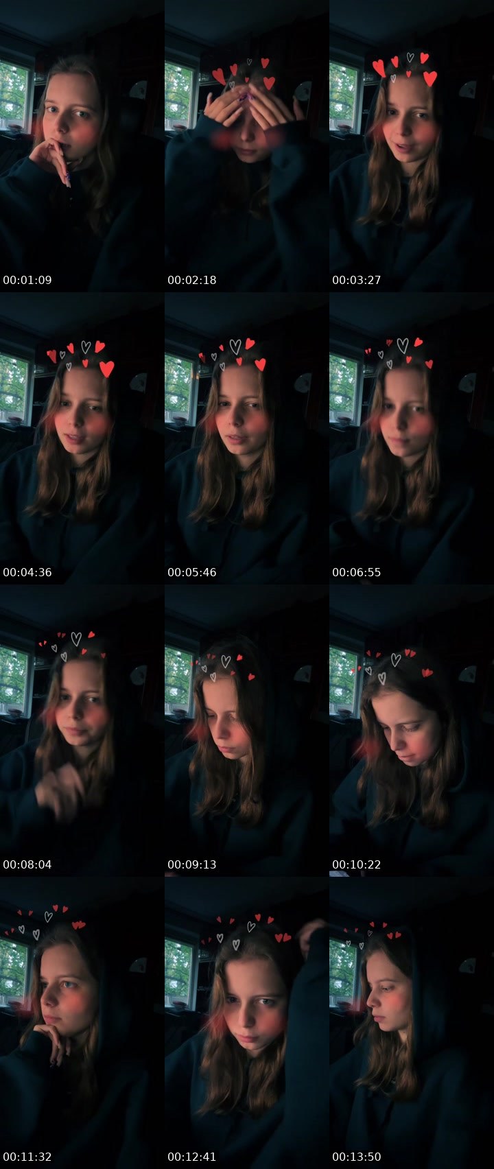 Contact-sheet preview of ᴄᴏᴜᴄʜ℘ᴏᴛᴀᴛᴏ🪽🇺🇦's Liveme recording
