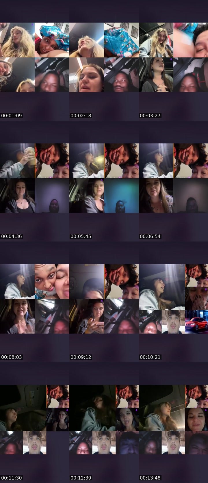 Contact-sheet preview of 𝘬​ᥴ ꪖ​ꪀ​ꪀ🔆's Liveme recording