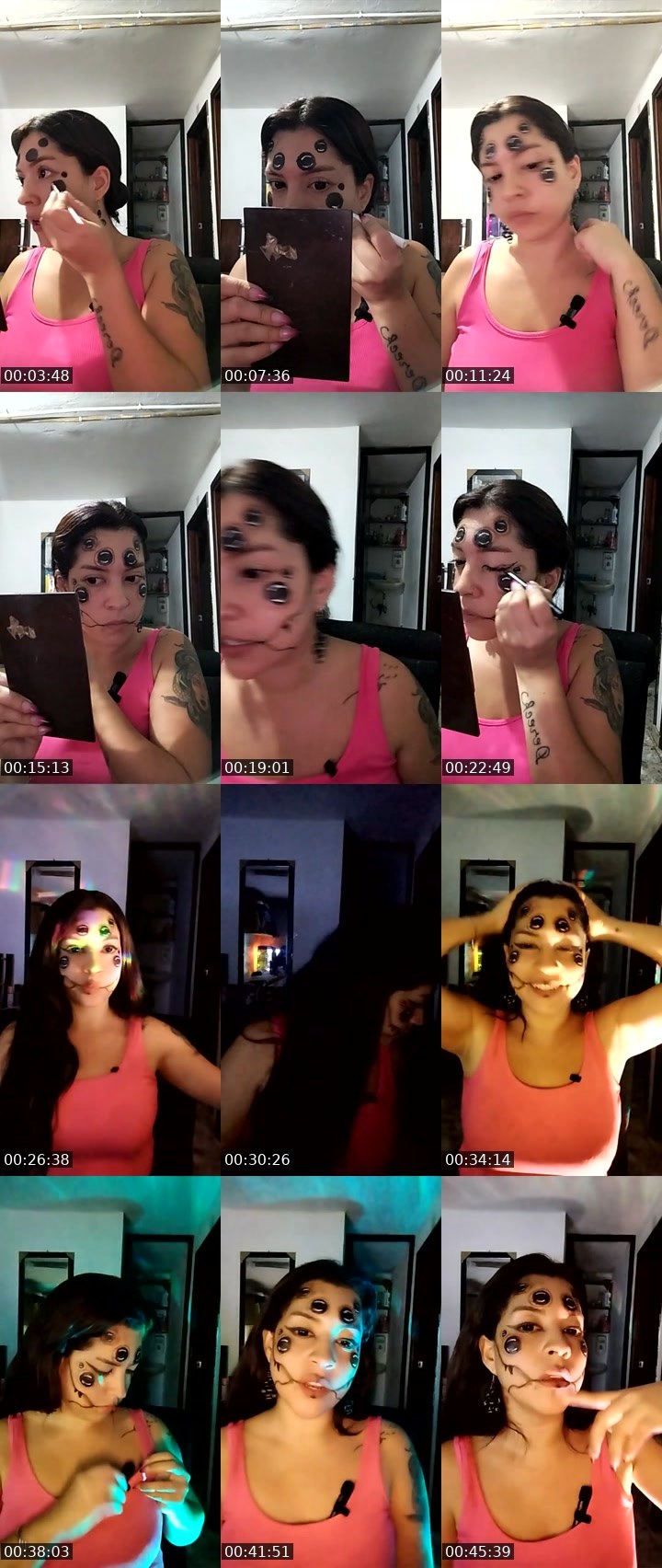 Contact-sheet preview of 🧿💸✠Nix🥑's Liveme recording