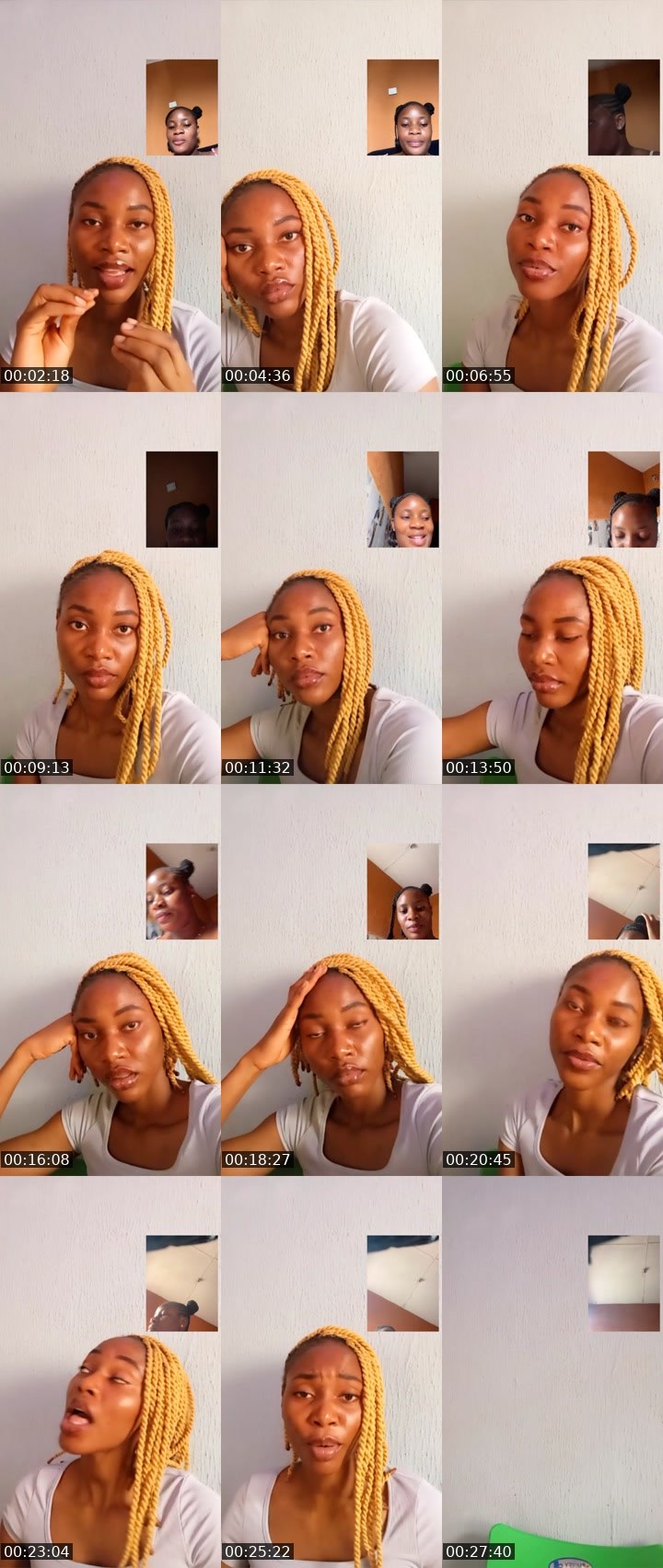 Contact-sheet preview of 𝙴𝚕𝚜𝚊💸's Liveme recording