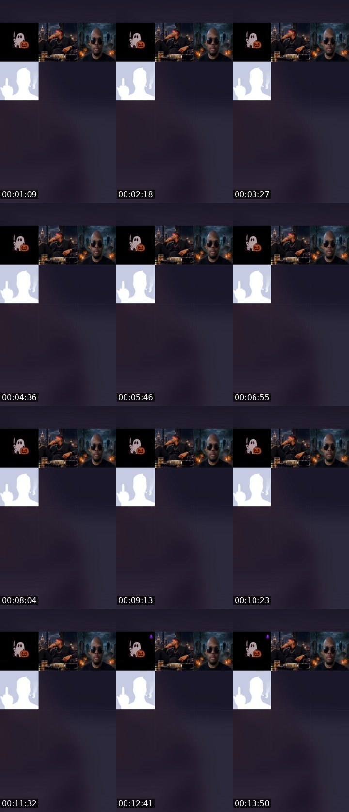 Contact-sheet preview of 東京 ♡'s Liveme recording