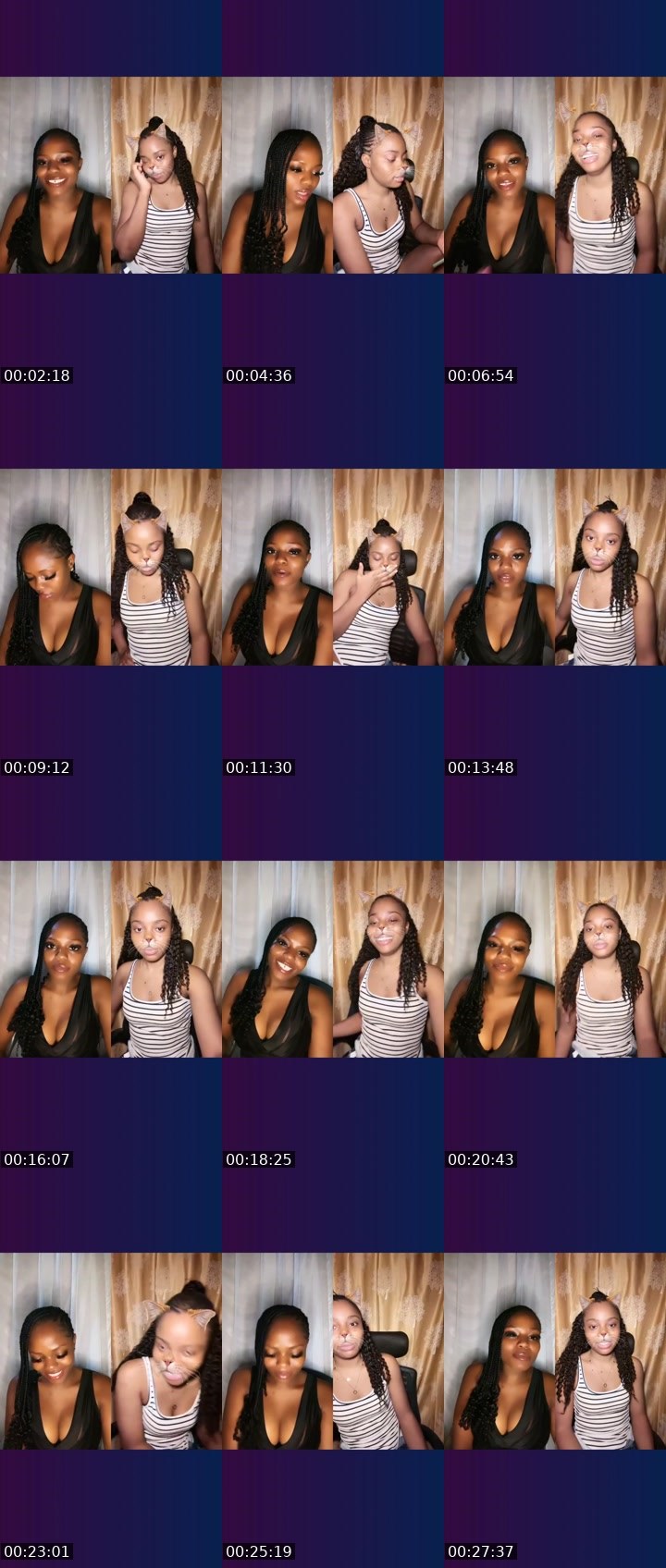 Contact-sheet preview of 🏛️Promz🍀🔆's Liveme recording