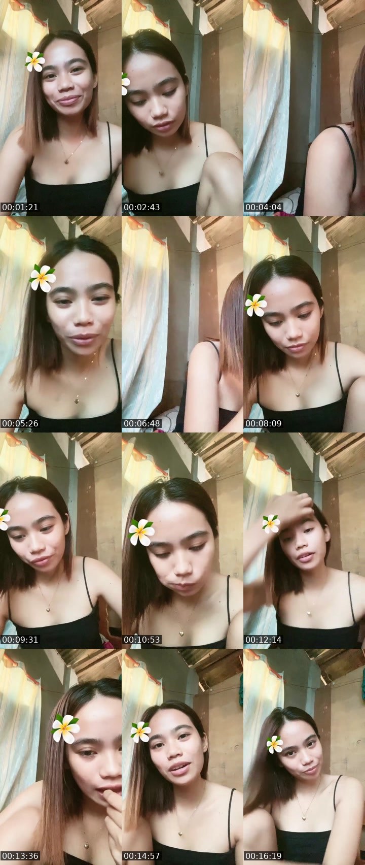 Contact-sheet preview of 👸Zeia🧚📚's Liveme recording