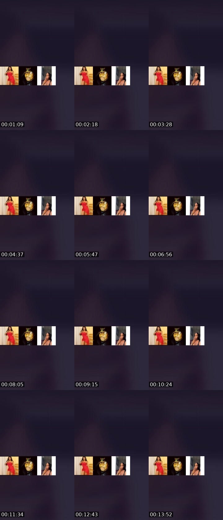 Contact-sheet preview of ྀིྀི CLAIRE🍀's Liveme recording