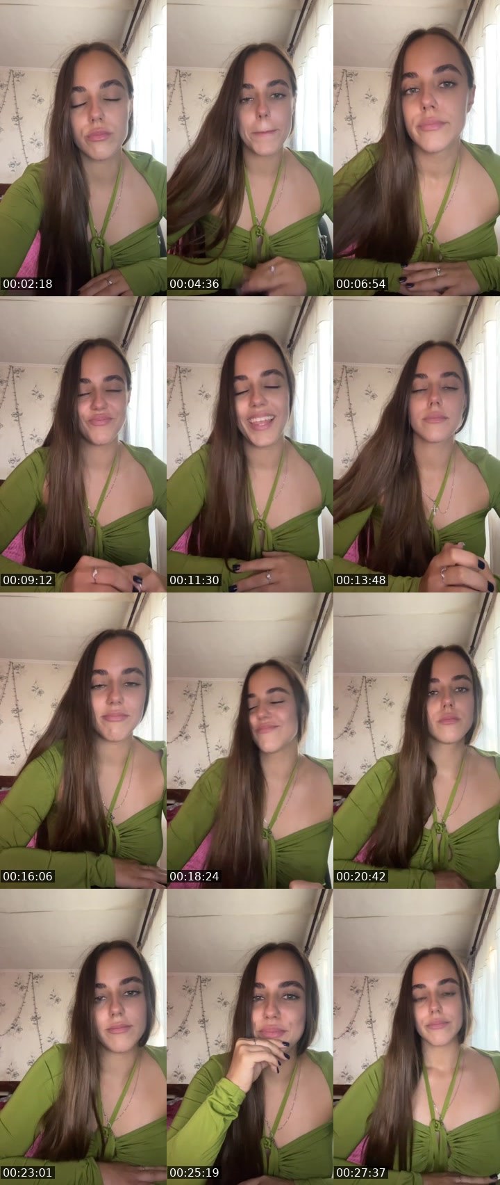Contact-sheet preview of Dashka 🪽☺️'s Liveme recording