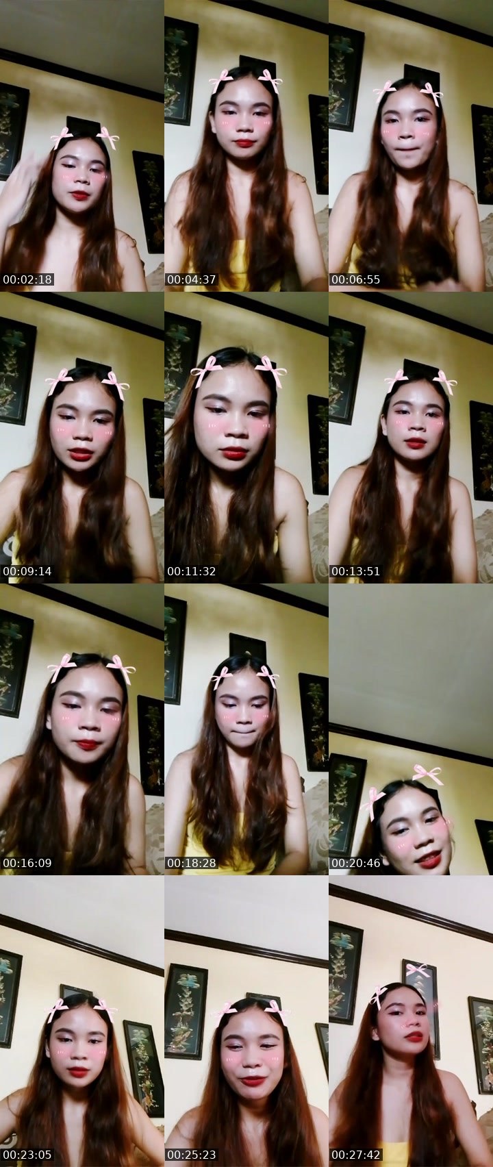 Contact-sheet preview of 👸Naya🧚‍♀️'s Liveme recording