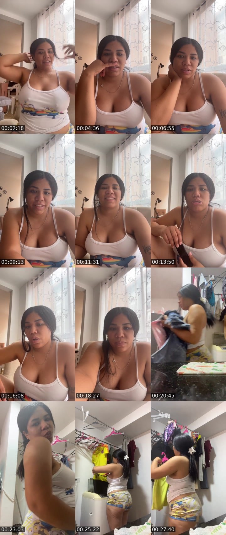 Contact-sheet preview of 💫aleja🦋's Liveme recording