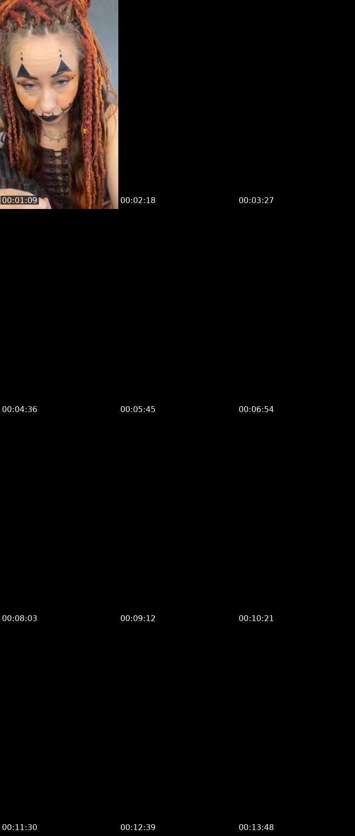 Contact-sheet preview of MU$E💎℄'s Liveme recording