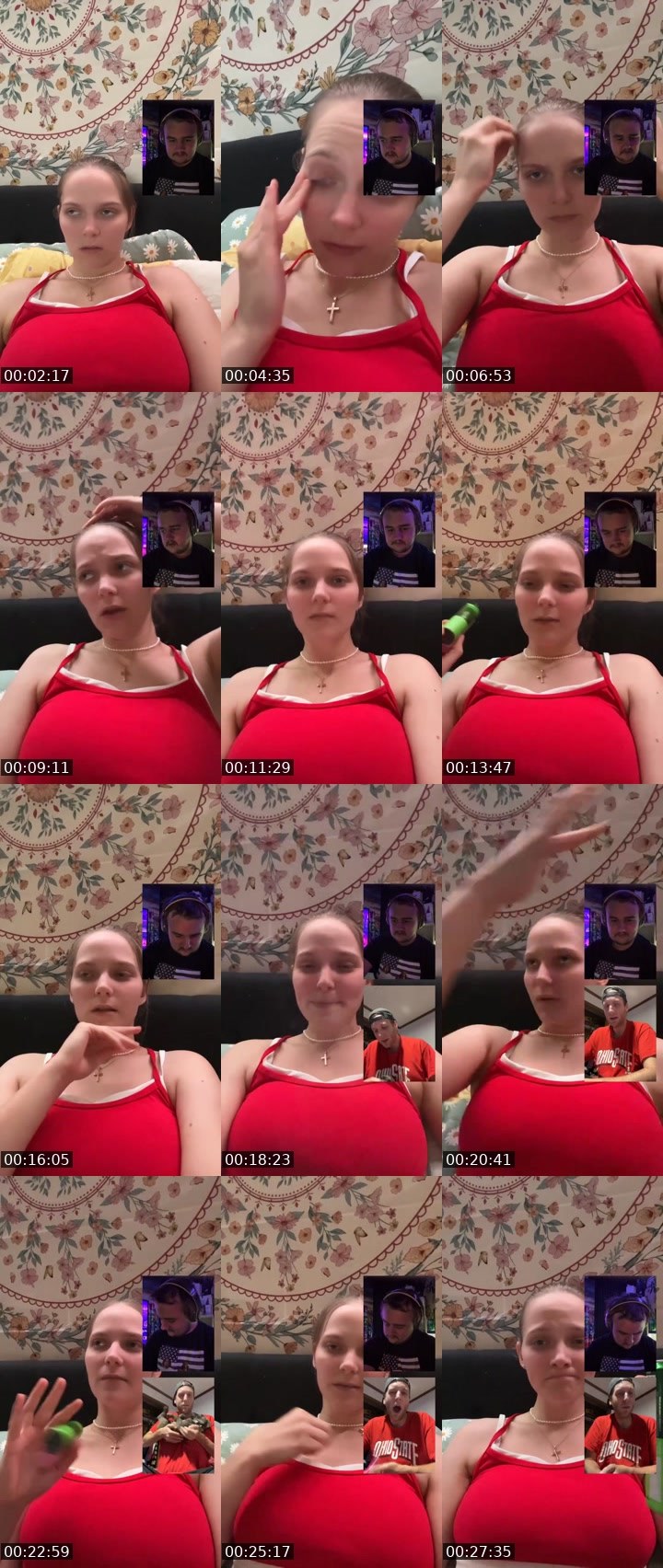 Contact-sheet preview of 🐈‍⬛Kristina🐈‍⬛'s Liveme recording