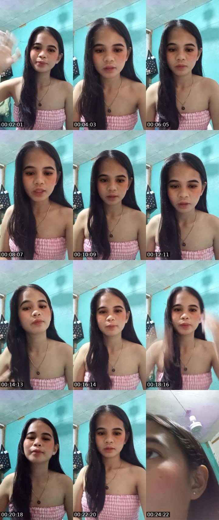 Contact-sheet preview of 🍃🫅Aira🌼's Liveme recording