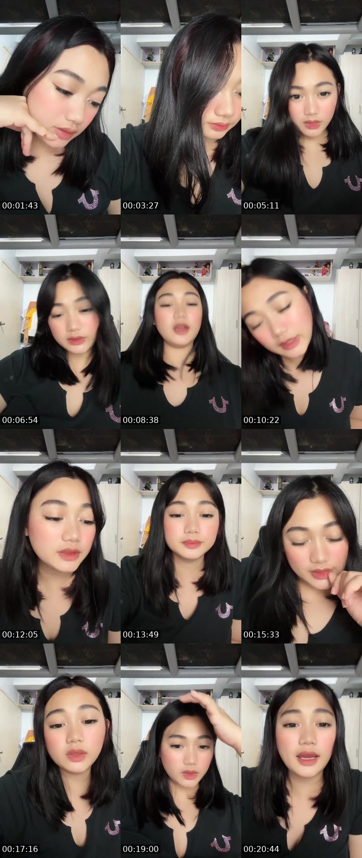 Contact-sheet preview of 👸Alliie🌼's Liveme recording