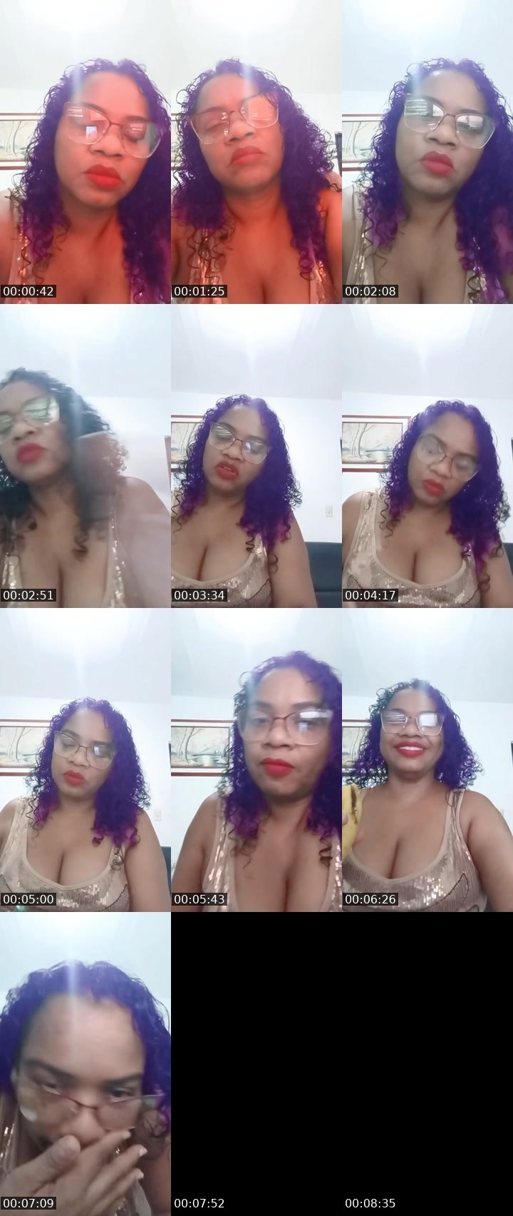 Contact-sheet preview of 🌈Samantha🐝⃤'s Liveme recording