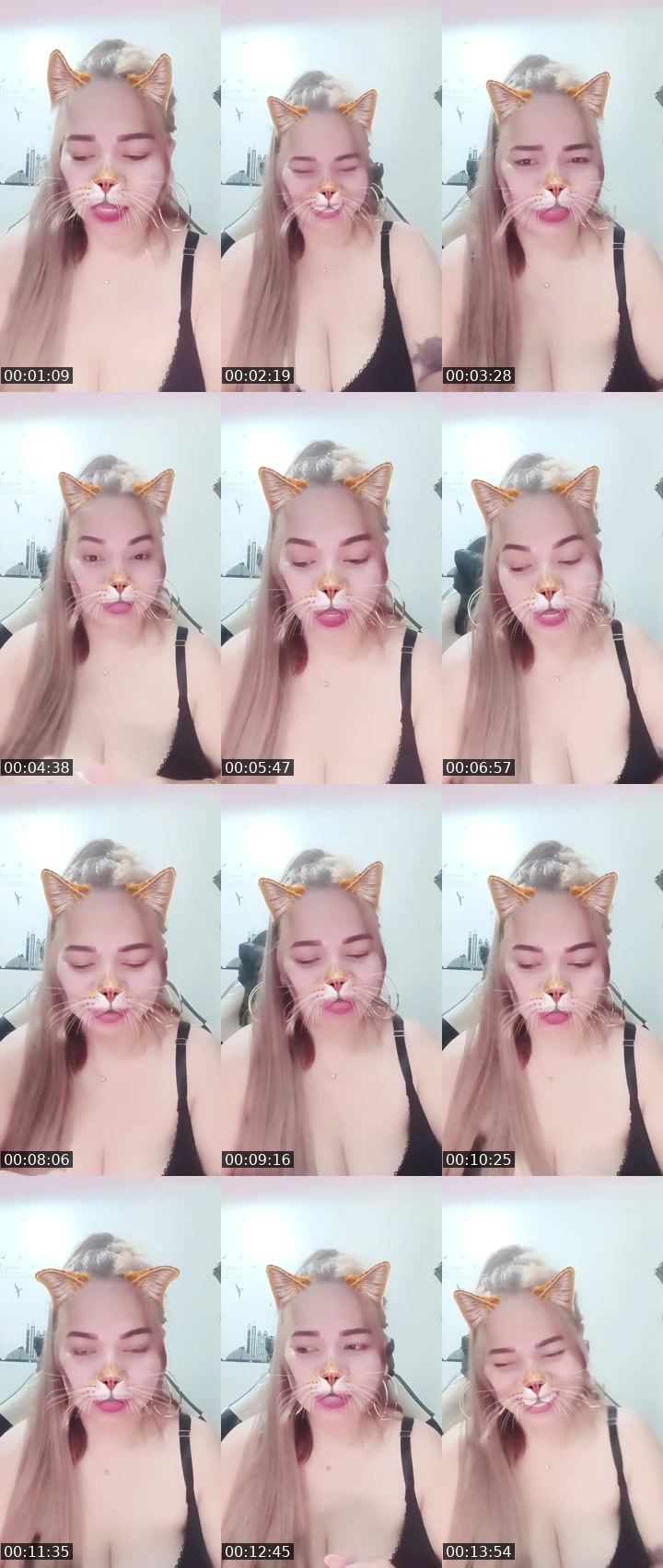 Contact-sheet preview of 👏COCO⚡️🍓's Liveme recording