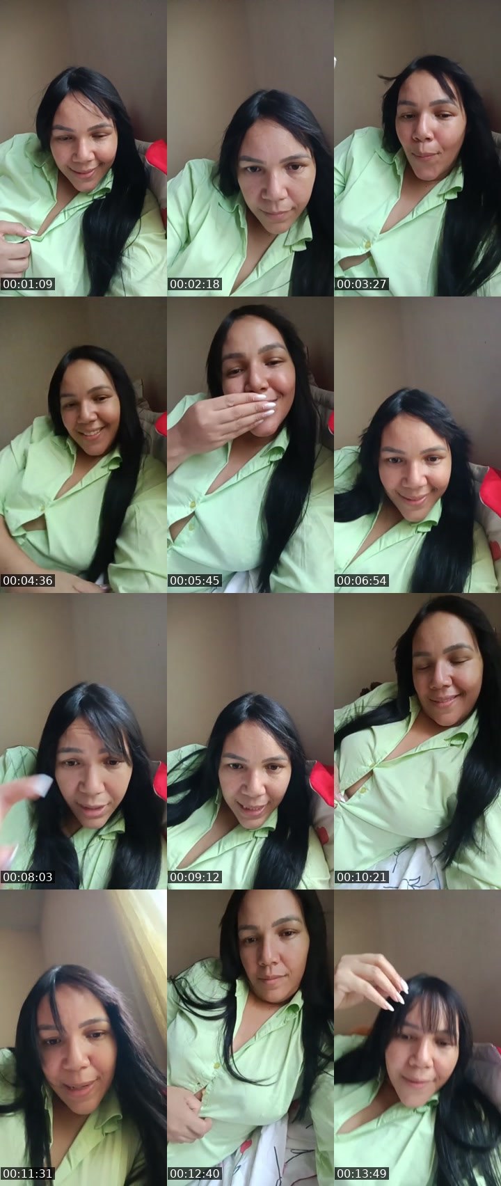 Contact-sheet preview of nikinha669's Liveme recording