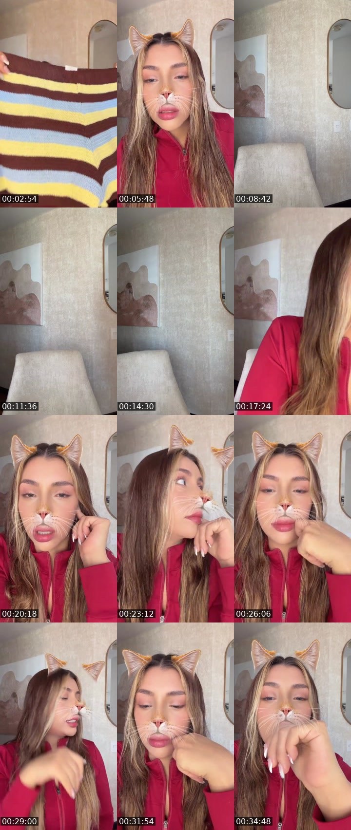 Contact-sheet preview of 𝓟𝓻𝓲𝓷𝓬𝓮𝓼𝓼🌸🧸's Liveme recording