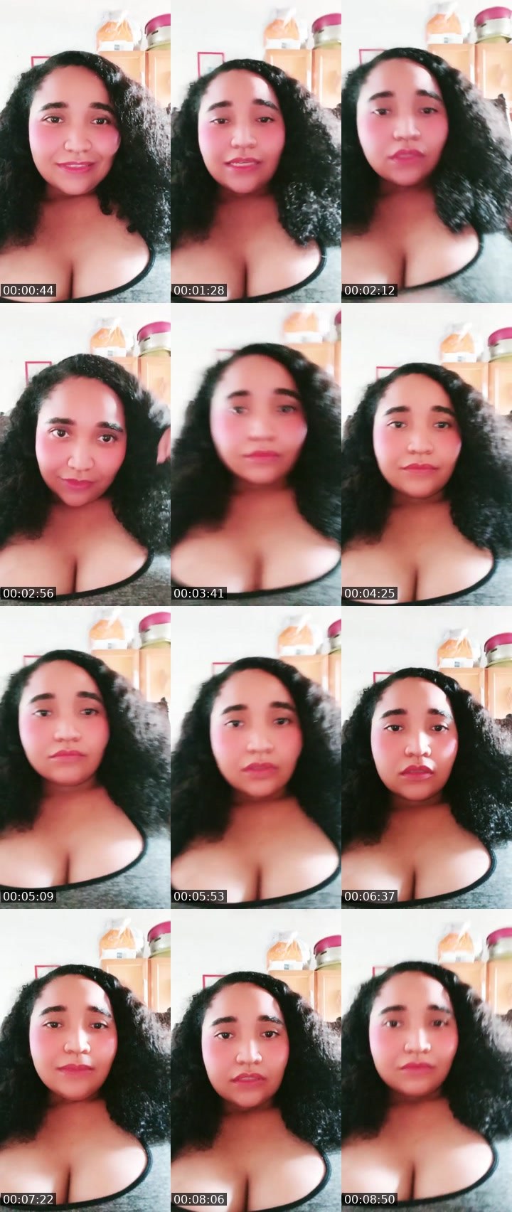 Contact-sheet preview of DarkQueen👑's Liveme recording