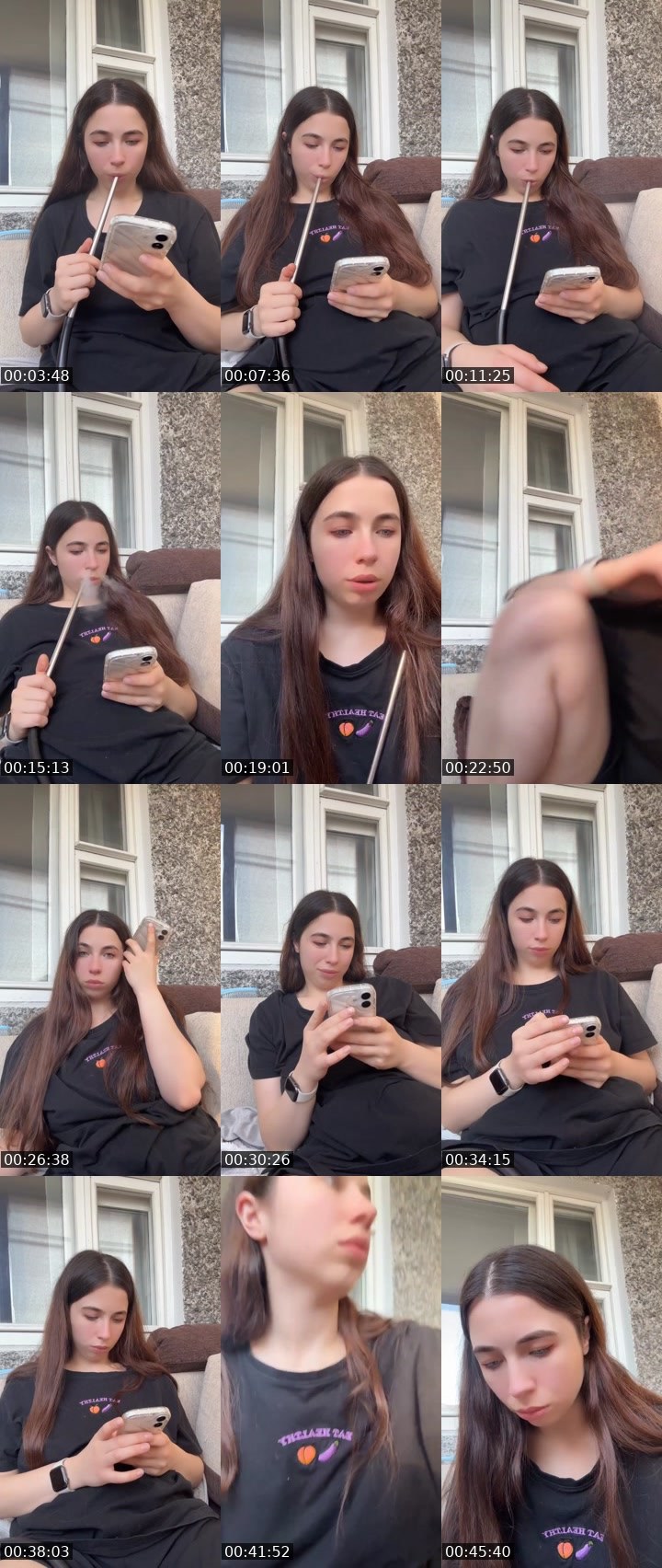 Contact-sheet preview of 👑SillyGoose 🪿's Liveme recording