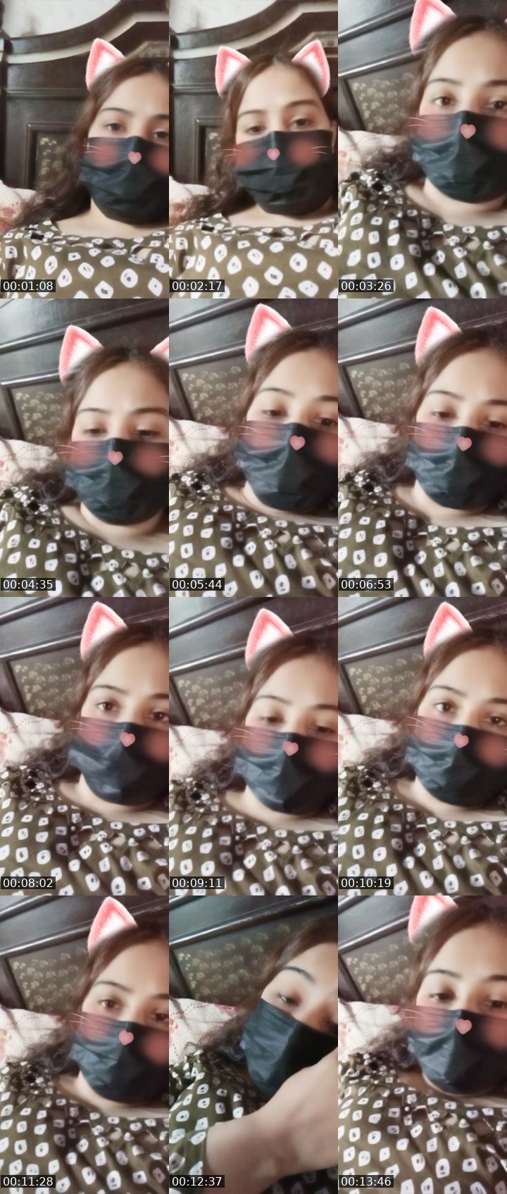 Contact-sheet preview of hinag's Liveme recording