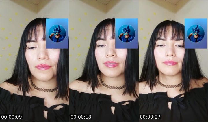 Contact-sheet preview of Cielo🌙's Liveme recording