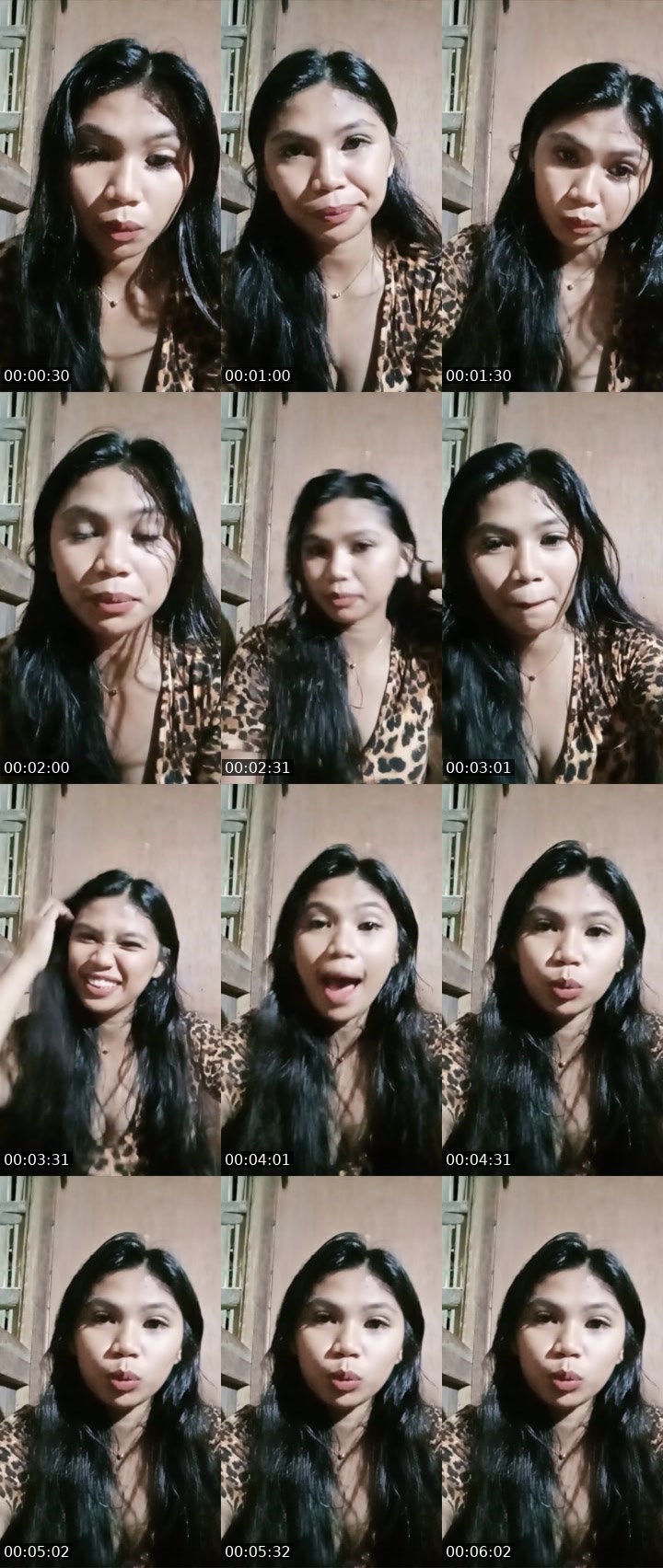 Contact-sheet preview of CUTIE XYREL 🥰's Liveme recording