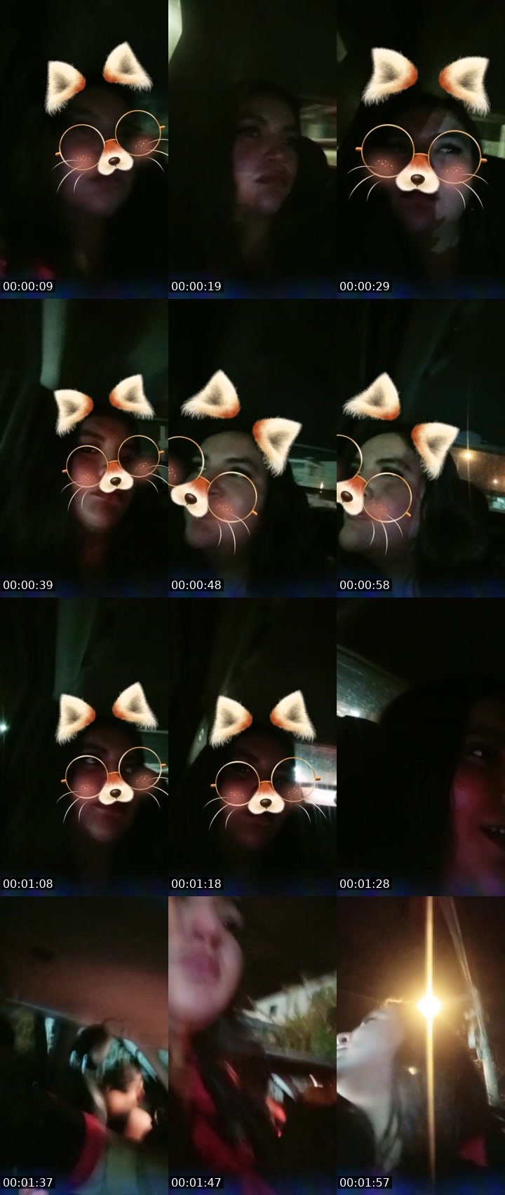 Contact-sheet preview of 🔆AngieB😼🥑's Liveme recording