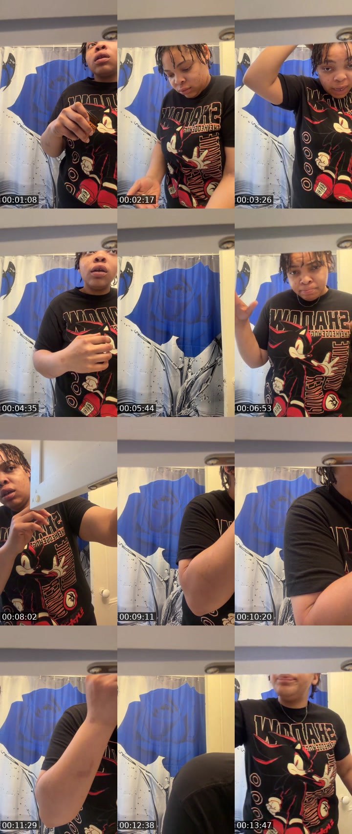 Contact-sheet preview of 💎Spodeë🦋's Liveme recording