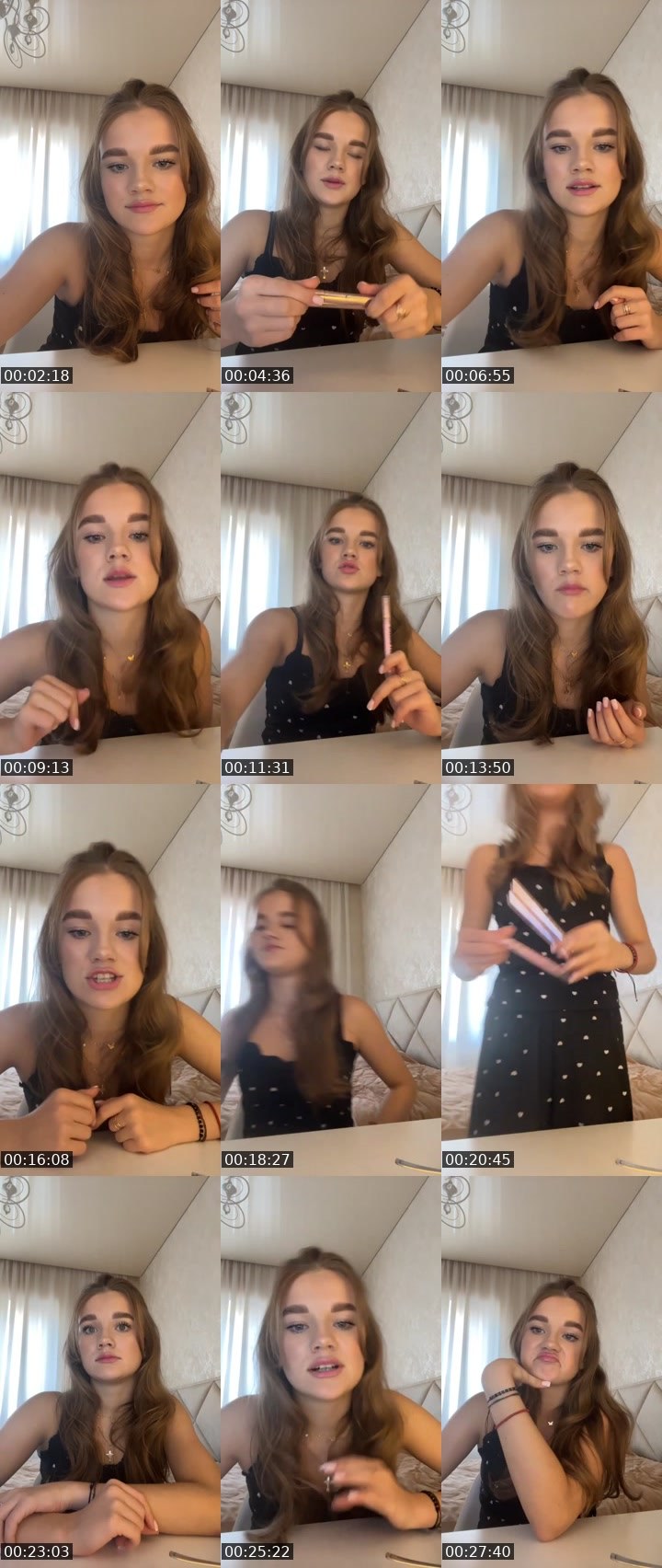Contact-sheet preview of Emichka✌🏻❤️'s Liveme recording
