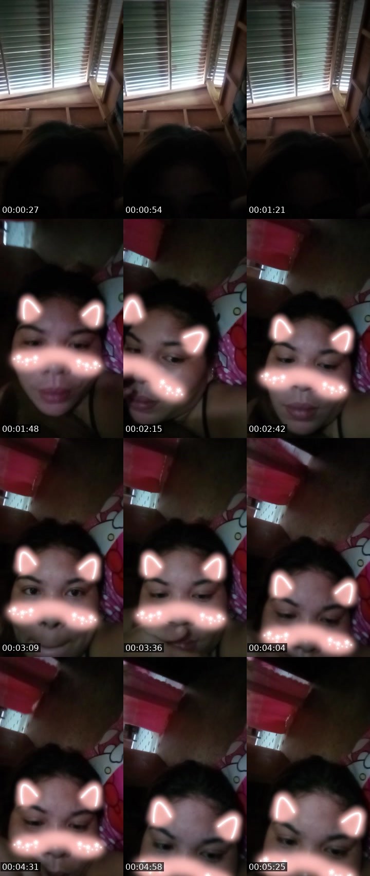 Contact-sheet preview of belle102001's Liveme recording