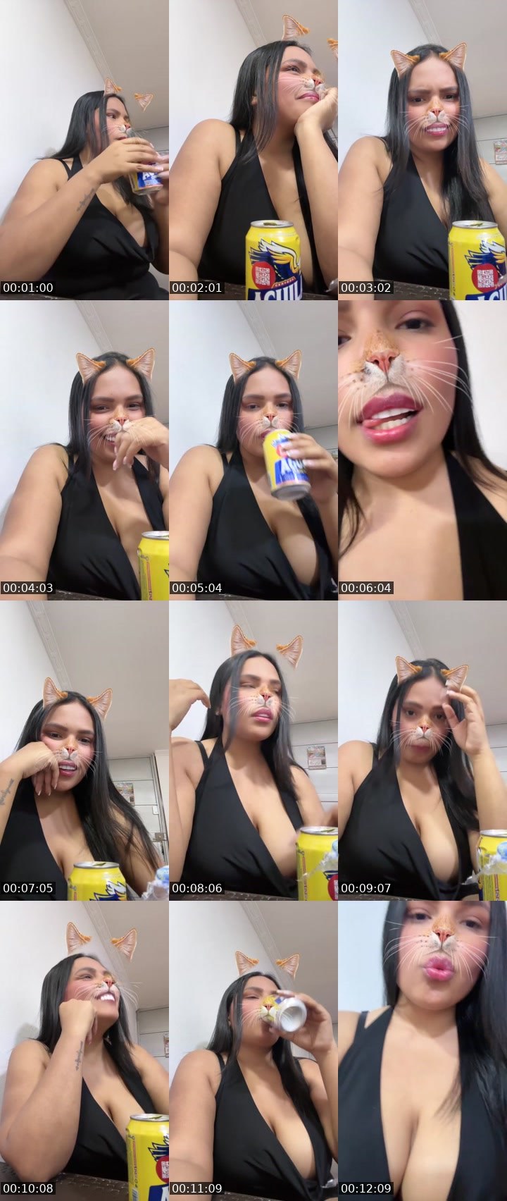 Contact-sheet preview of 🌐Maia🧸🕶️'s Liveme recording
