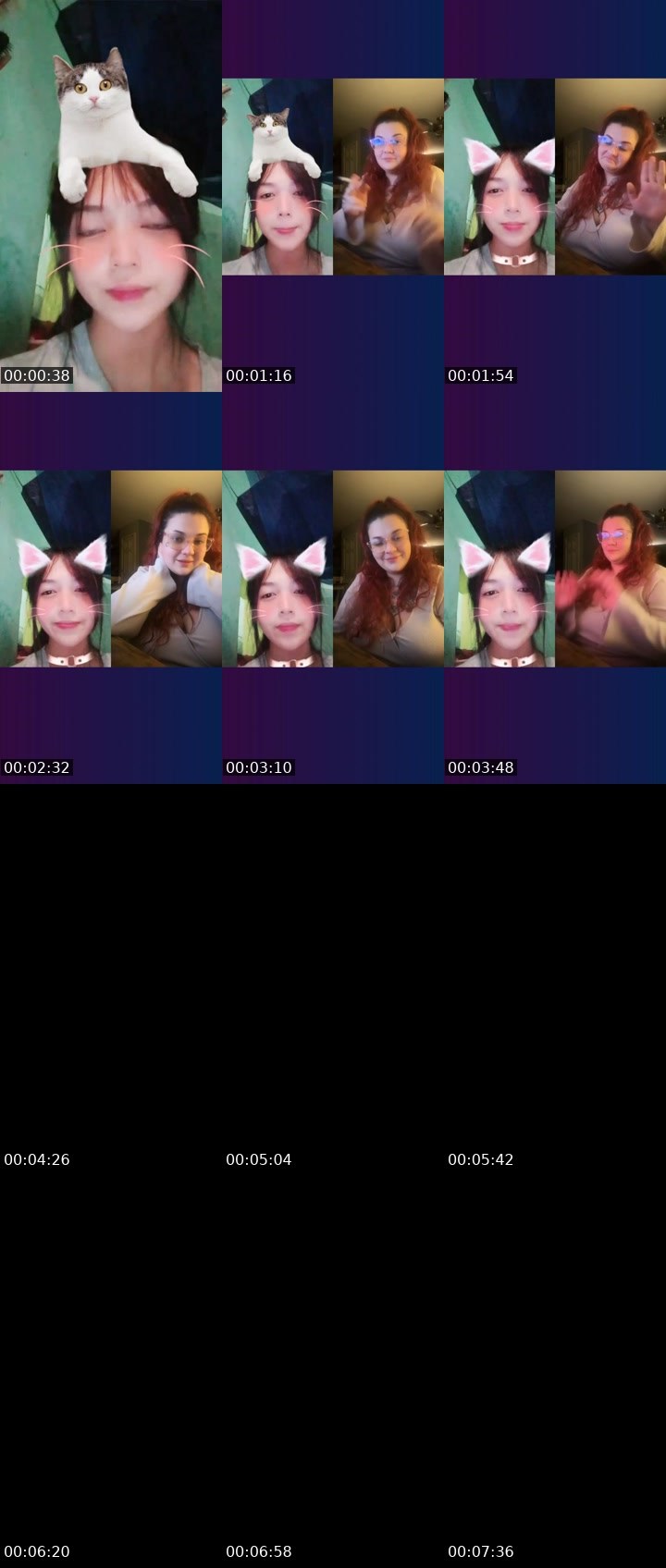 Contact-sheet preview of ngocngic's Liveme recording