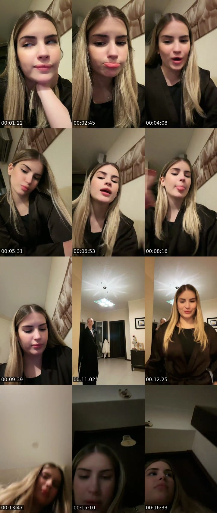 Contact-sheet preview of Lovely_kitty's Liveme recording