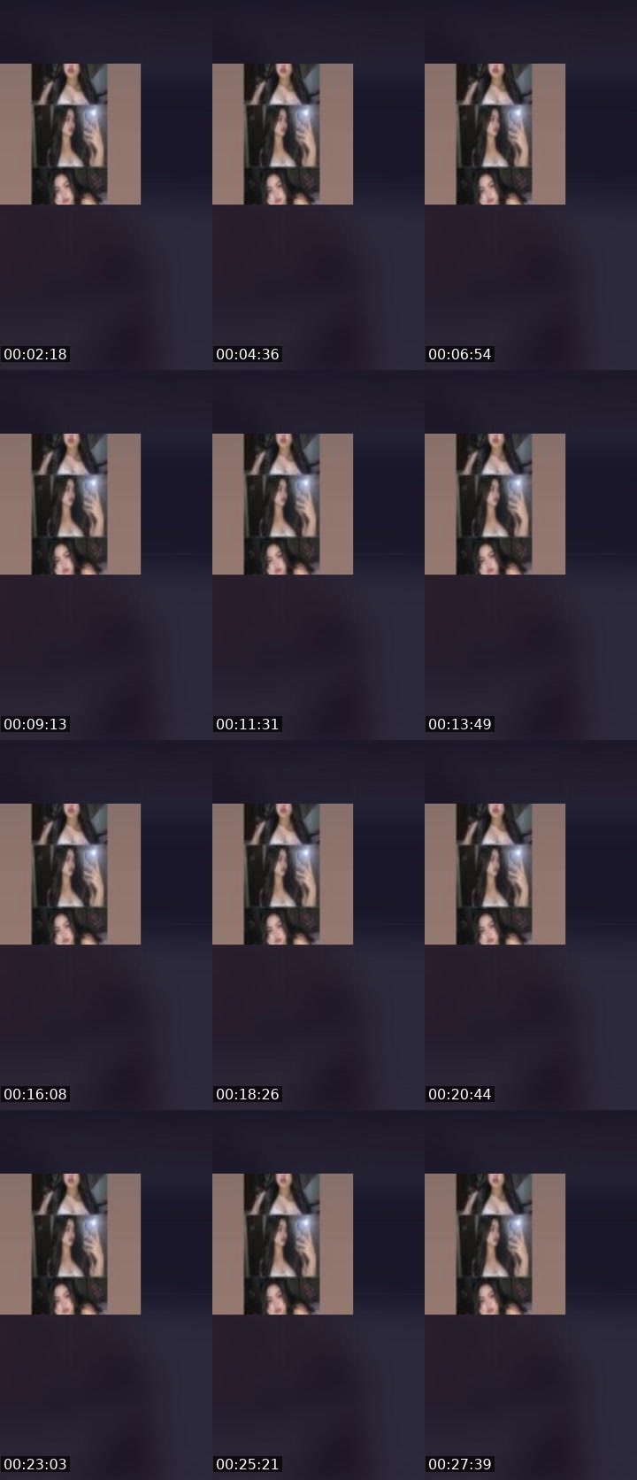 Contact-sheet preview of 👸Ishi 🌌🍓's Liveme recording
