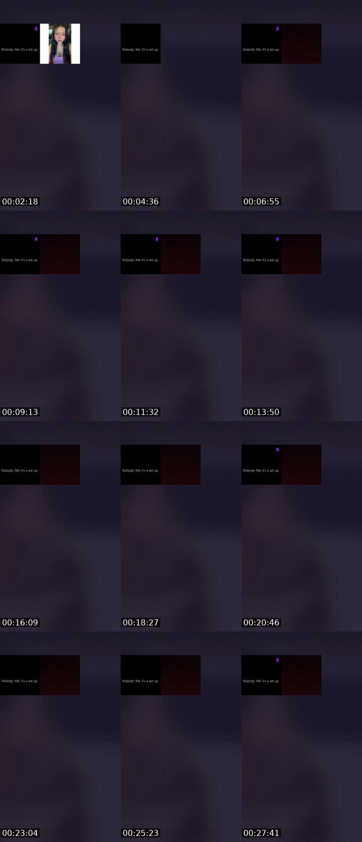 Contact-sheet preview of spicy🥵's Liveme recording