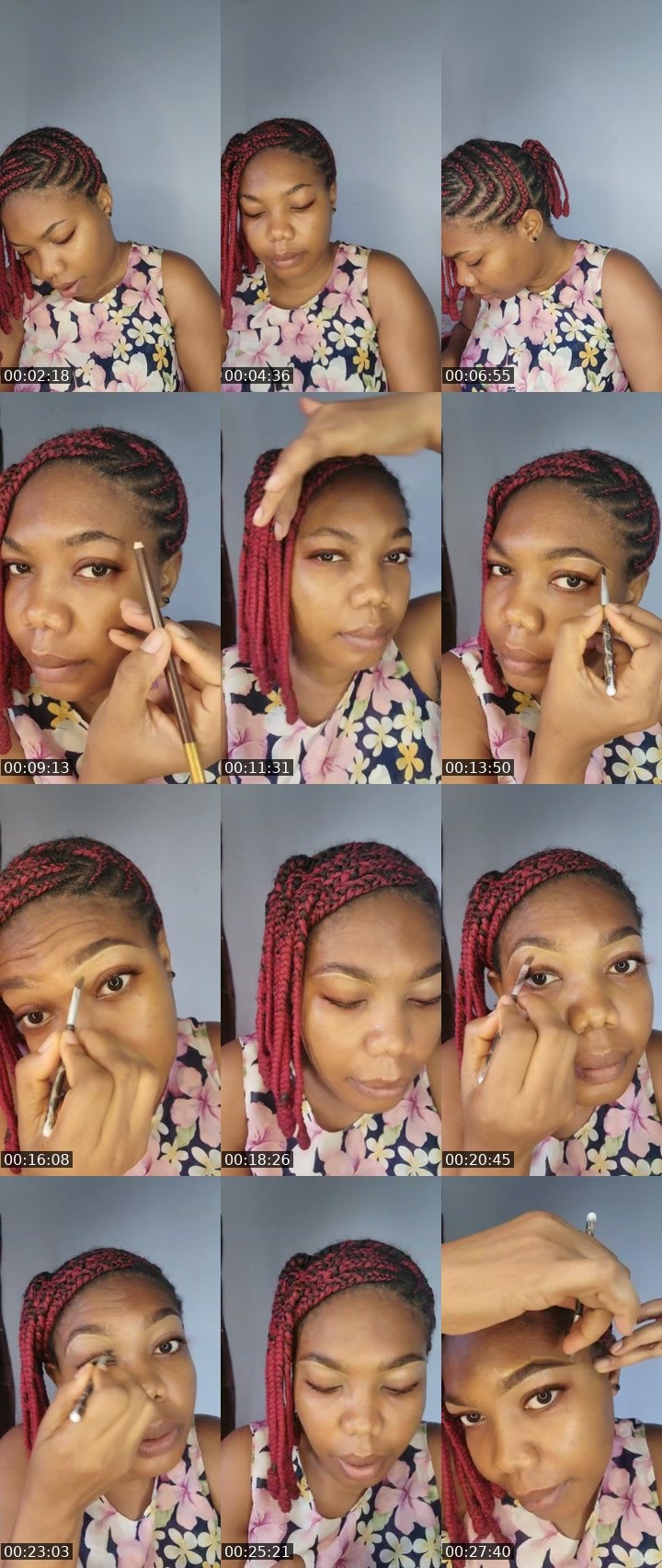 Contact-sheet preview of Shela 💝's Liveme recording