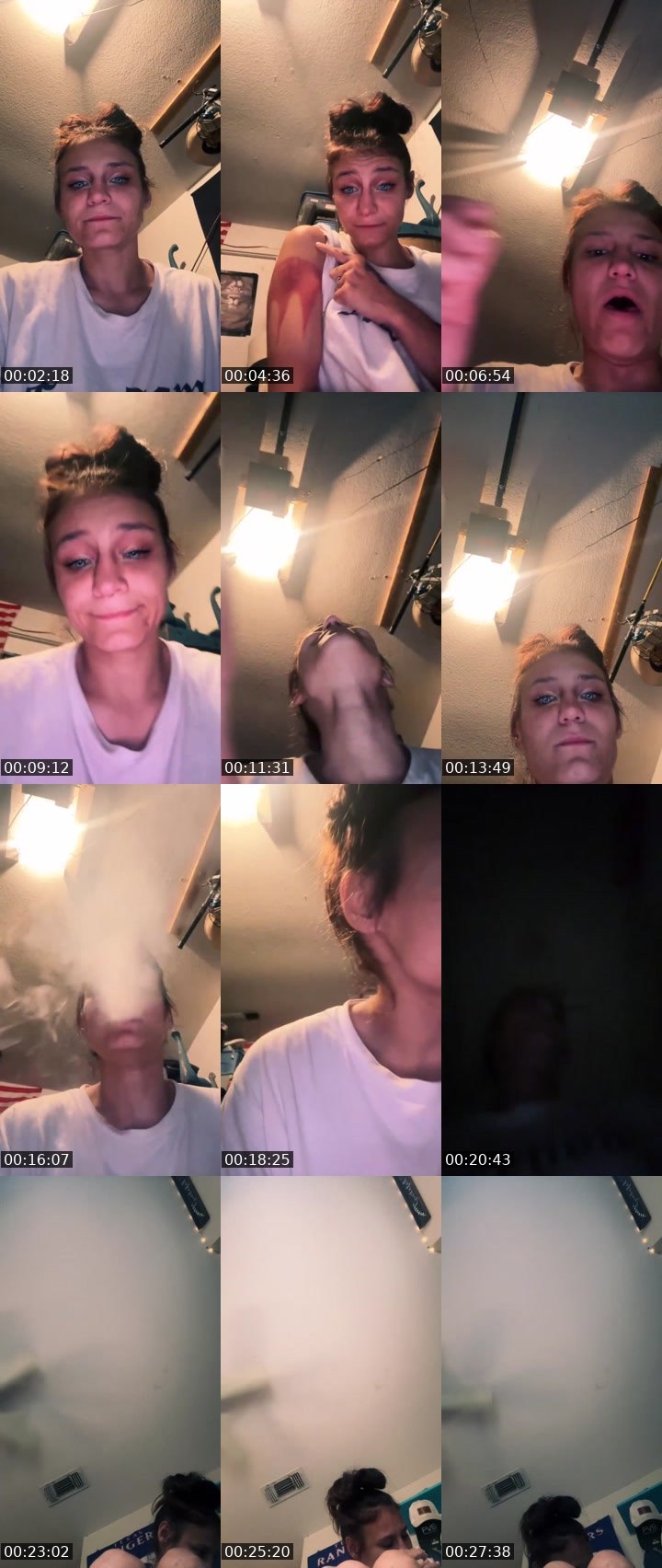 Contact-sheet preview of MamaReid's Liveme recording