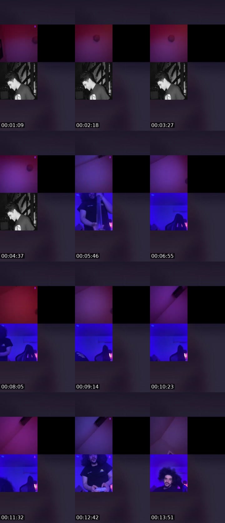 Contact-sheet preview of XoXojluxx's Liveme recording