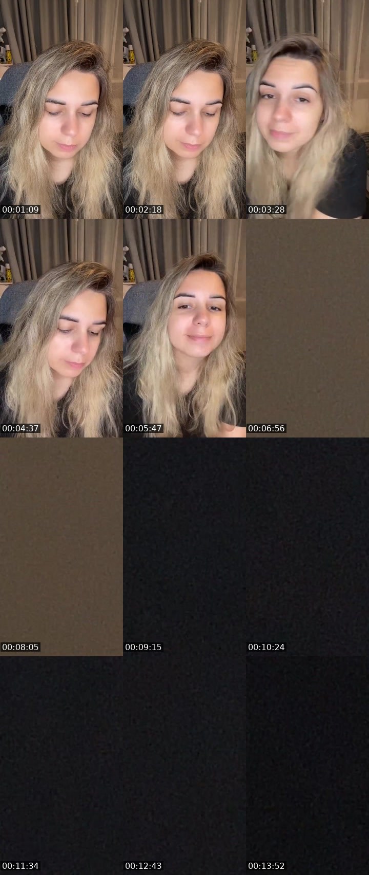 Contact-sheet preview of ❤️ 𝔸𝕃𝕀ℕ𝔸 ❤️'s Liveme recording