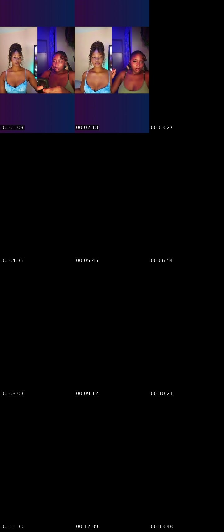 Contact-sheet preview of 🍕ǤaŁaЖ¥😴's Liveme recording