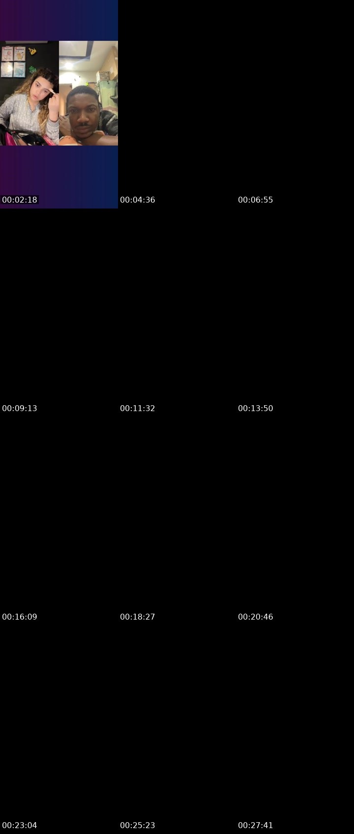 Contact-sheet preview of 24k_vill's Liveme recording