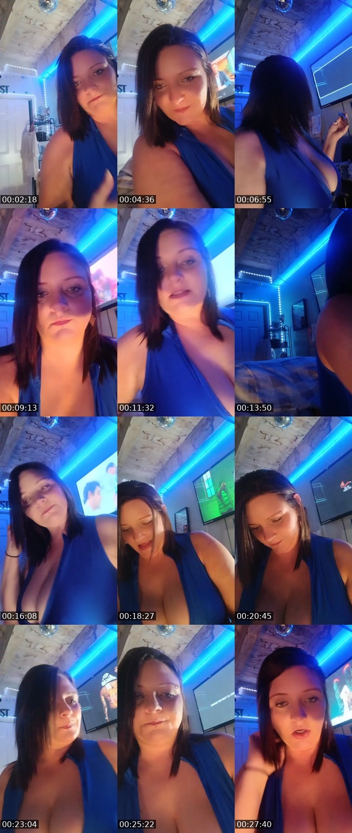 Contact-sheet preview of AshleyLeigh69's Liveme recording