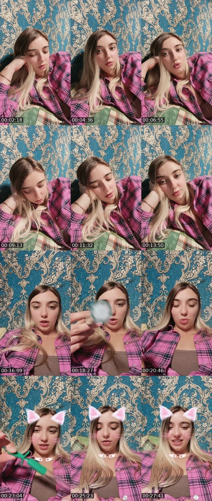 Contact-sheet preview of Im Anastasia's Liveme recording