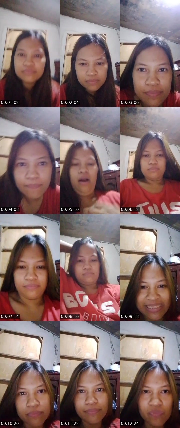 Contact-sheet preview of 👸 summer 🌼's Liveme recording