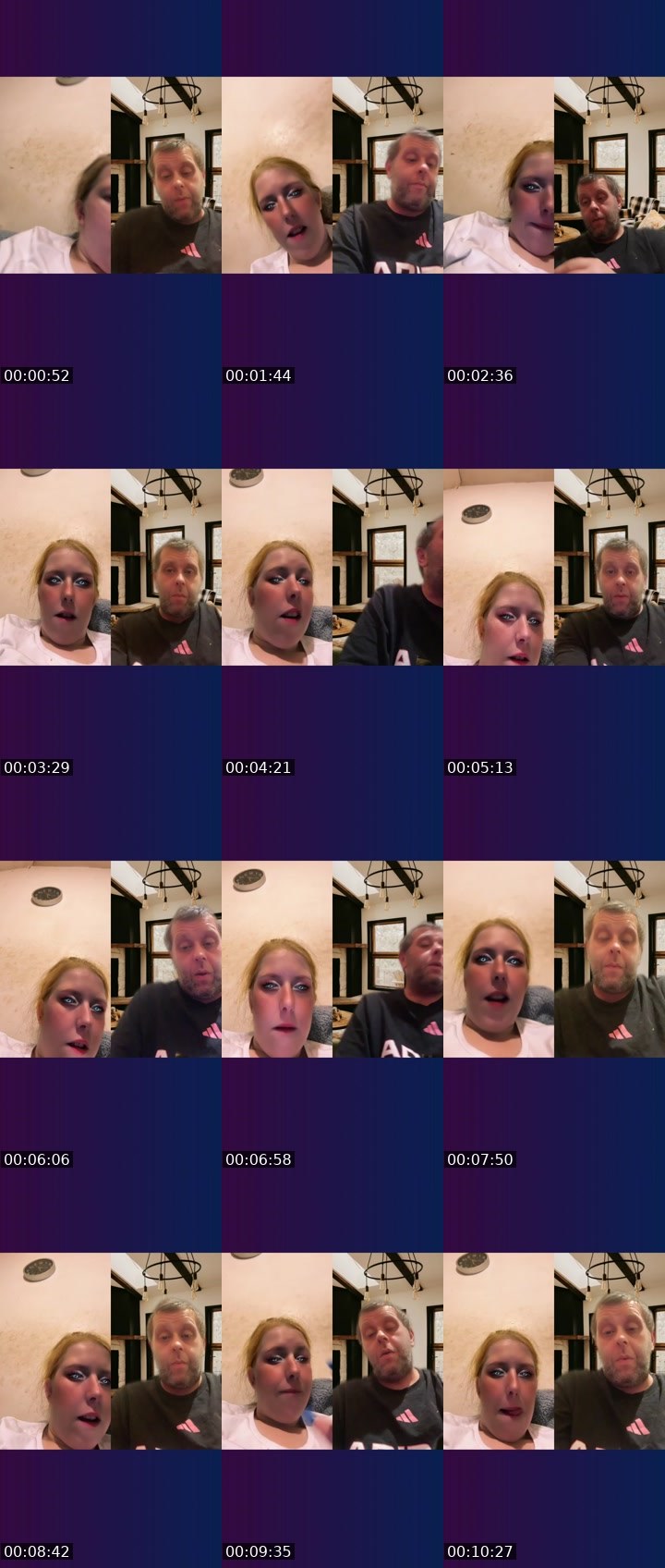 Contact-sheet preview of Katrina33⛓️‍💥's Liveme recording