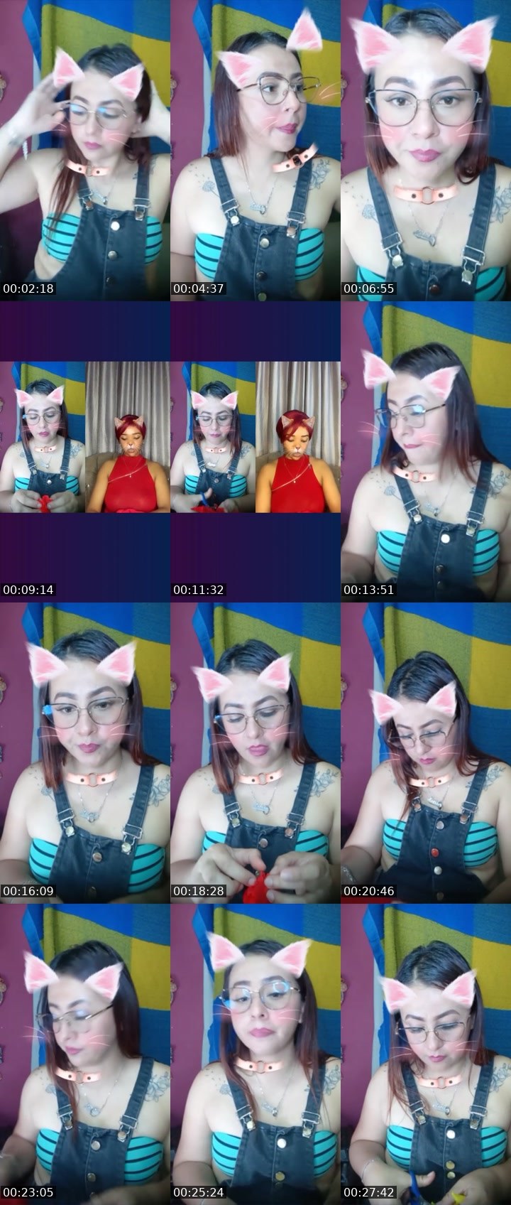 Contact-sheet preview of 🌈Morchis🕶's Liveme recording