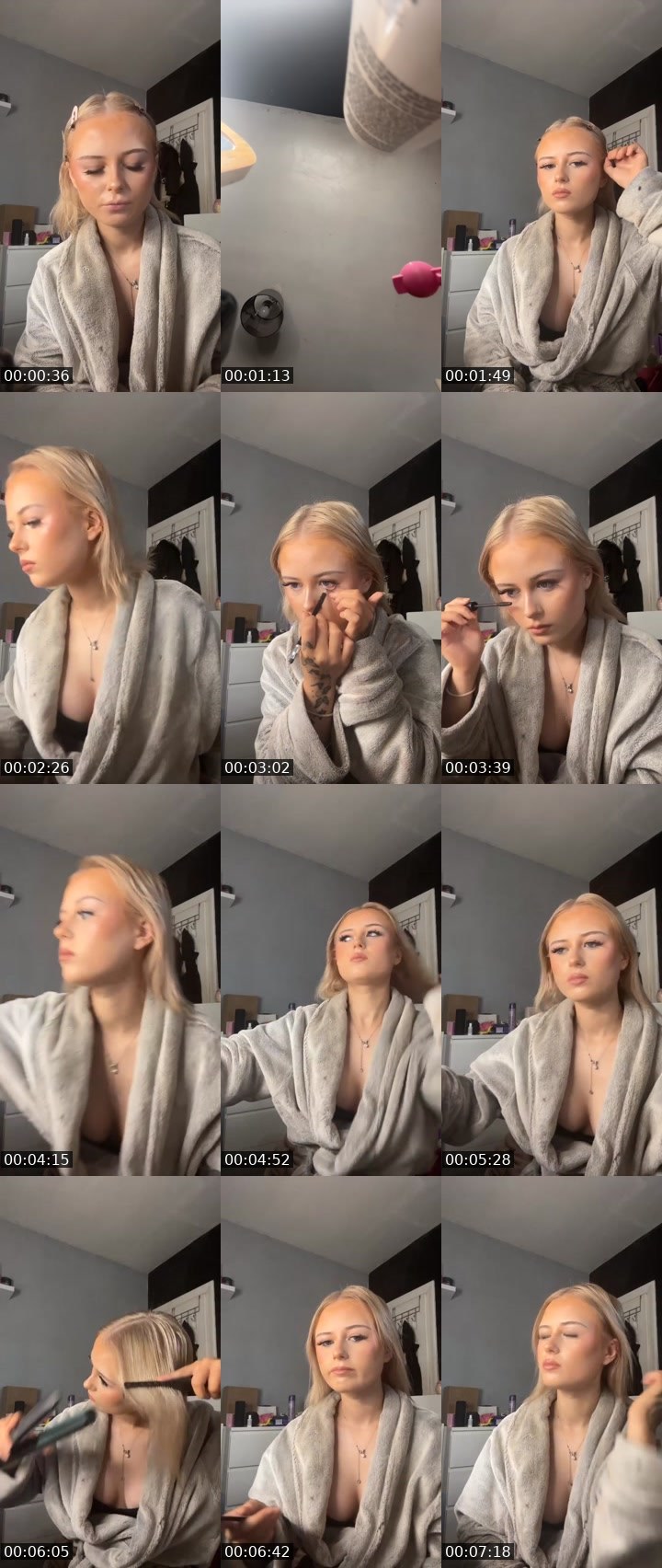 Contact-sheet preview of tanisha.mx8's Liveme recording